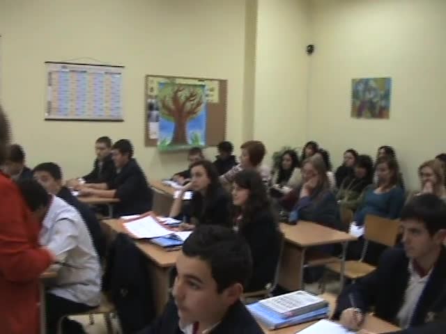 Открит урок по английски език - 2014